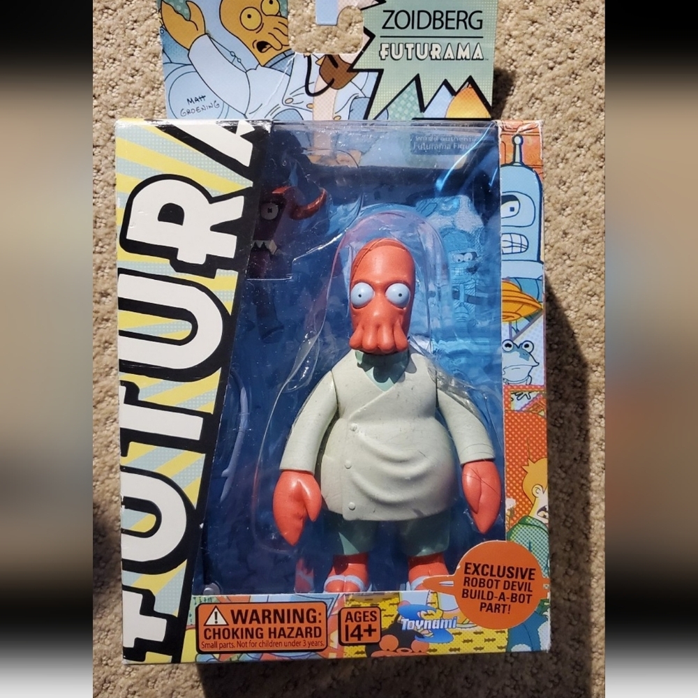 Zoidberg Action Figure New In Box